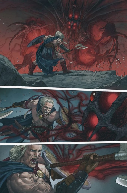Ya podemos ver las primeras páginas de The Last God, la aventura medieval de DC