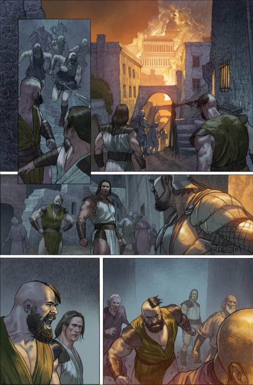 Ya podemos ver las primeras páginas de The Last God, la aventura medieval de DC