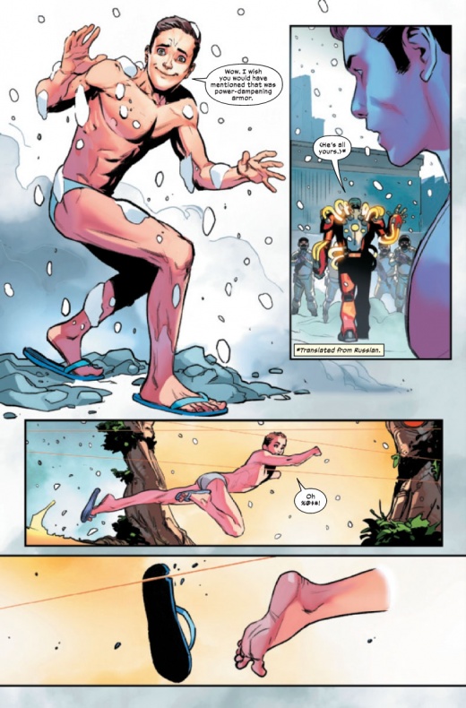 Iceman se derrite en el primer número de Marauders