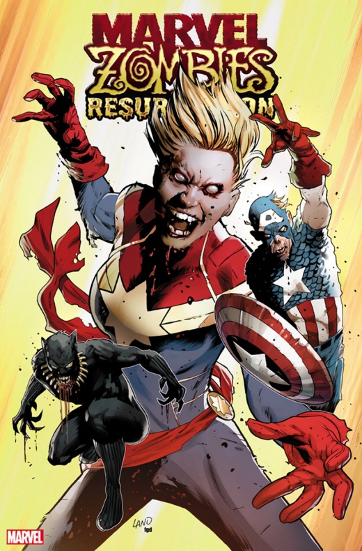 Nuevas portadas alternativas para Marvel Zombies: Resurrection #1