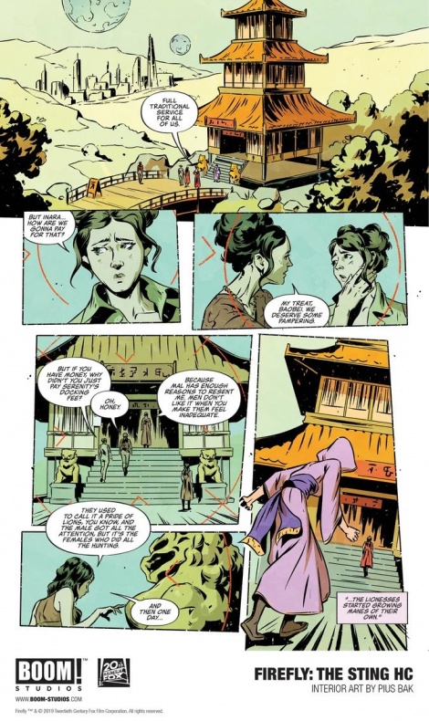 Las chicas de Firefly se reúnen para una nueva misión en Firefly: The Sting 3 BOOM! Comics, Firefly: The Sting