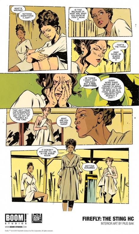 Las chicas de Firefly se reúnen para una nueva misión en Firefly: The Sting 5 BOOM! Comics, Firefly: The Sting