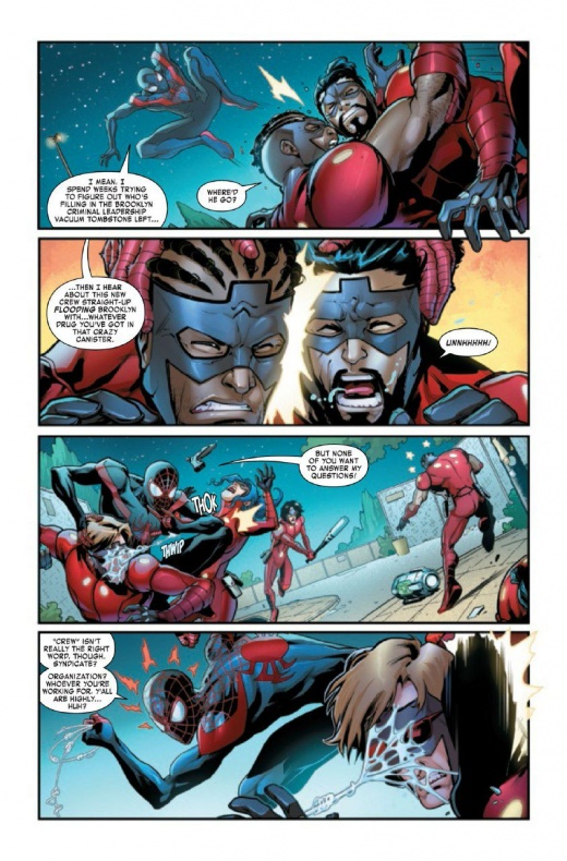 Miles se enfrentará a un nuevo grupo de supervillanos en su próximo número 4 Marvel, Miles Morales, Spider-man