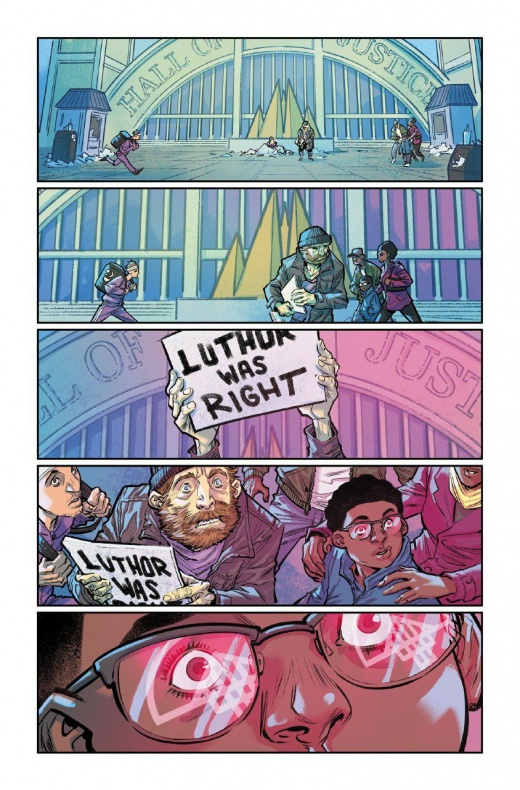 Lex Luthor sale victorioso con la llegada del Año del Villano a La Liga de la Justicia