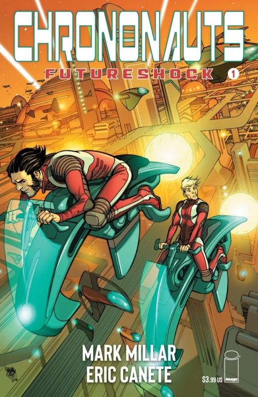 Chrononauts: Futureshock ofrece leer gratis la mitad de su primer número 2 Chrononauts: Futureshock - portada #1
