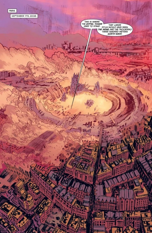 Chrononauts: Futureshock ofrece leer gratis la mitad de su primer número 3 Chrononauts: Futureshock - página 01
