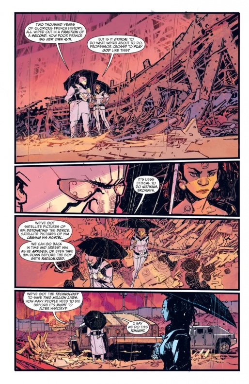 Chrononauts: Futureshock ofrece leer gratis la mitad de su primer número 4 Chrononauts: Futureshock - página 02