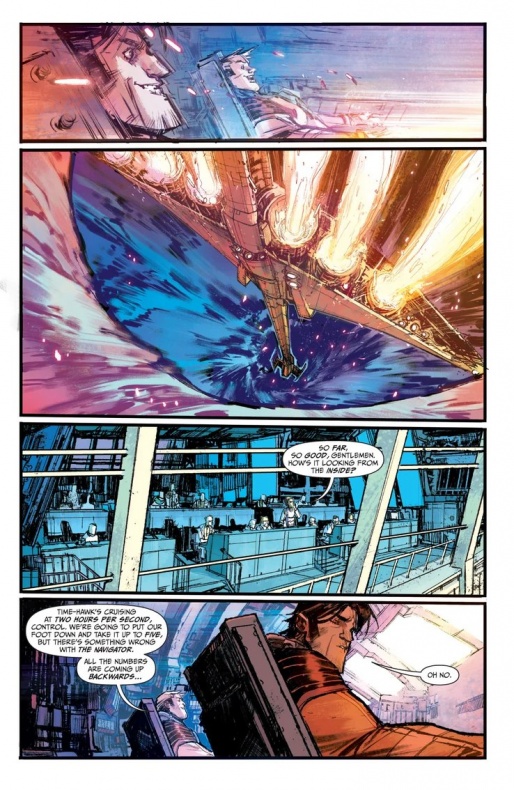 Chrononauts: Futureshock ofrece leer gratis la mitad de su primer número 9 Chrononauts, Chrononauts: Futureshock, Eric Canete, Mark Millar, Netflix, Sean Gordon Murphy