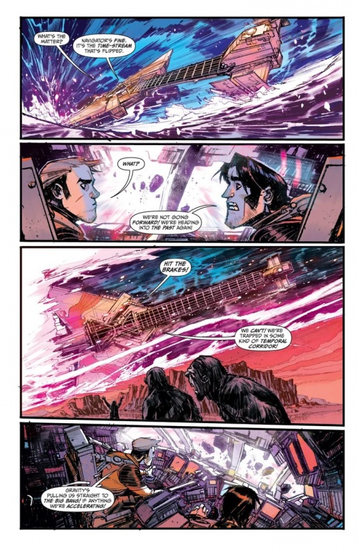 Chrononauts: Futureshock ofrece leer gratis la mitad de su primer número 10 Chrononauts: Futureshock - página 08