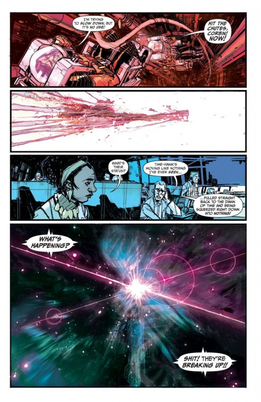 Chrononauts: Futureshock ofrece leer gratis la mitad de su primer número 11 Chrononauts: Futureshock - página 09