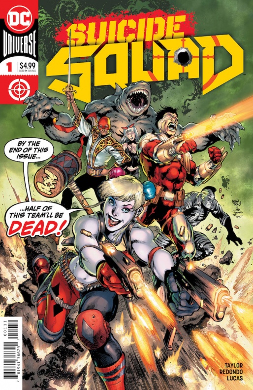 Escuadrón Suicida pierde a la mitad de sus miembros nada más empezar 10 Bruno Redondo, Escuadrón suicida, Ivan Reis, Suicide Squad, Tom Taylor