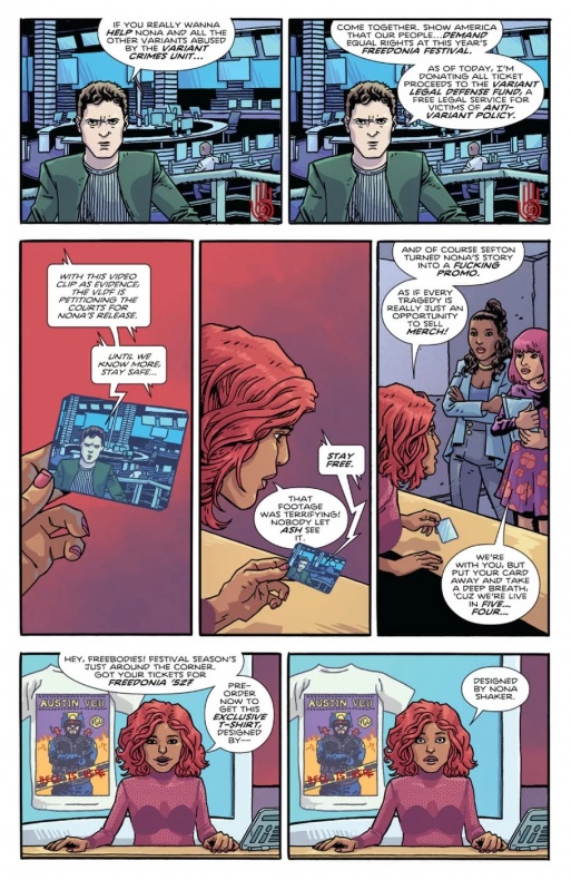 Heart Attack, la nueva apuesta de amor y poderes de Image Comics 5 Eric Zawadzki, Heart Attack, Image Comics, Michael Garland, Shawn Kittelsen, Skybound Entertainment