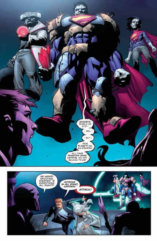 Los Terrifics reciben la visita de una familia muy especial 6 Bizarro, DC Comics, Los Terrifics