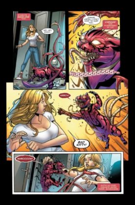 Absolute Carnage, Capitana Marvel, Carnage, Chewie, Marvel
