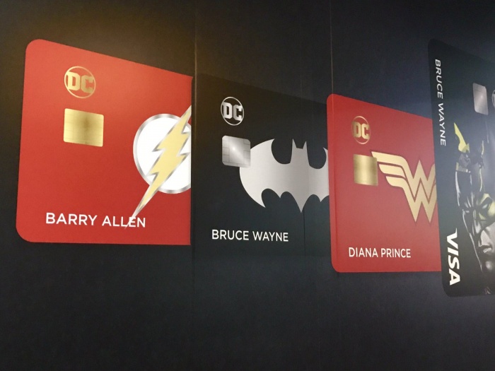 Visa anuncia nuevas tarjetas de crédito con temática de DC Comics