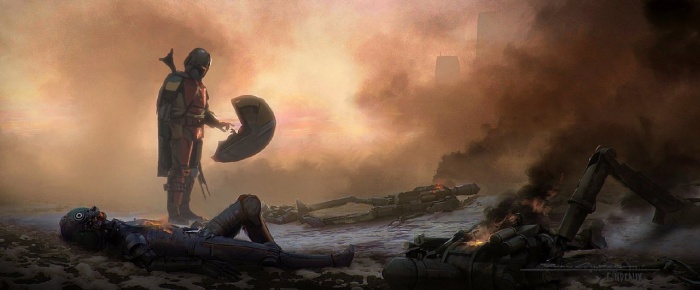 El creador de El Mandaloriano revela arte conceptual de la serie 4 El Mandaloriano, Star Wars