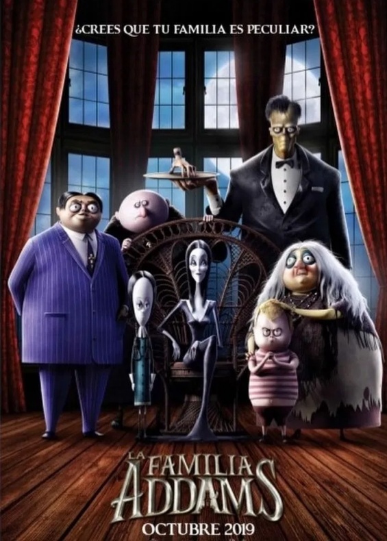 Charlize Theron, Chloë Grace Moretz, Conrad Vernon, Finn Wolfhard, Greg Tiernan, La Familia Addams, Nick Kroll, Oscar Isaac, The Addams Family