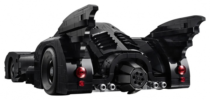 El Batmóvil de Tim Burton será el más grande comercializado por Lego 3 Batman, batmóvil, Lego