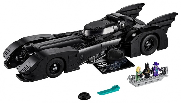 El Batmóvil de Tim Burton será el más grande comercializado por Lego 6 Batman, batmóvil, Lego