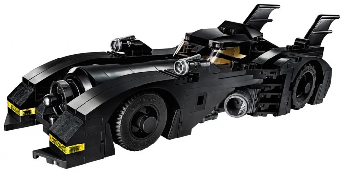 El Batmóvil de Tim Burton será el más grande comercializado por Lego 2 Batman, batmóvil, Lego