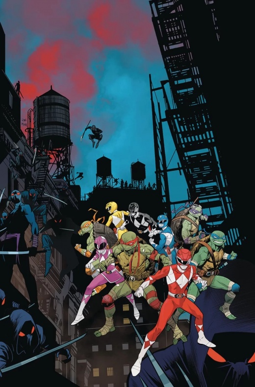 Uno de los Power Rangers se unirá a los malos en el cruce con Tortugas Ninja 11 BOOM! Studios, Power Rangers, Tortugas Ninja