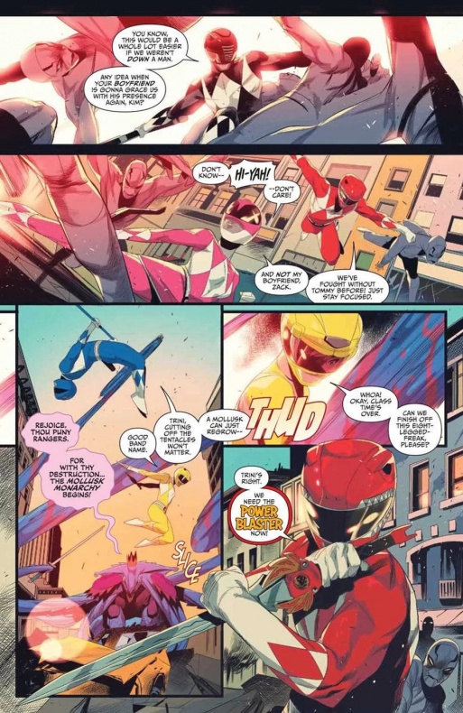 Uno de los Power Rangers se unirá a los malos en el cruce con Tortugas Ninja 5 BOOM! Studios, Power Rangers, Tortugas Ninja