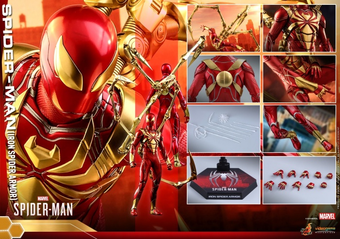 Así es la nueva figura del traje Araña de Hierro de Hot Toys 7 Hot Toys, Spider-man