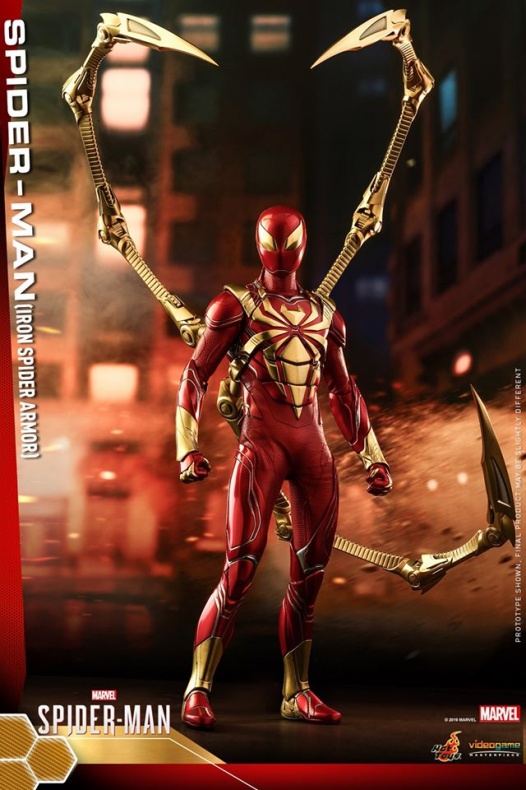 Así es la nueva figura del traje Araña de Hierro de Hot Toys 5 Hot Toys, Spider-man