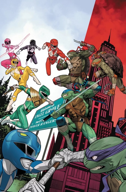 Uno de los Power Rangers se unirá a los malos en el cruce con Tortugas Ninja 10 BOOM! Studios, Power Rangers, Tortugas Ninja