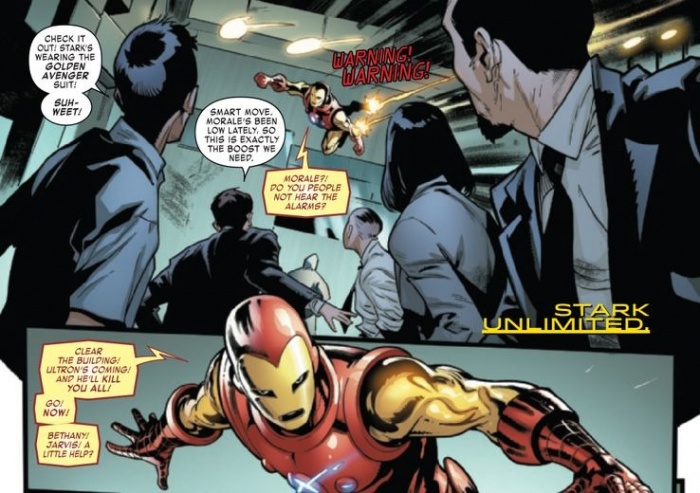 Christos Gage, Dan Slott, Francesco Manna, Iron Man, The Golden Avenger, The Ultron Agenda, Tony Stark