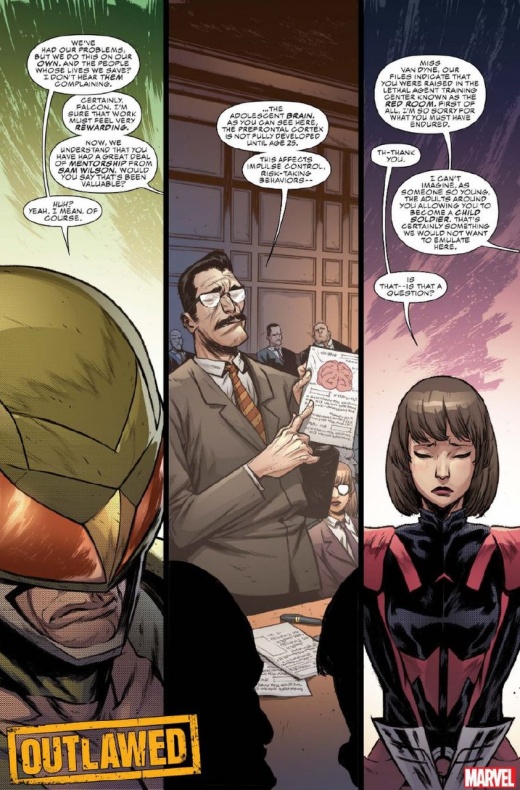 Outlawed enfrentará a héroes jóvenes y adultos en los juzgados 7 Marvel, Outlawed
