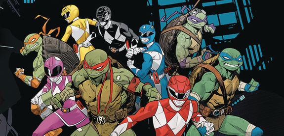 Power Rangers y Tortugas Ninja