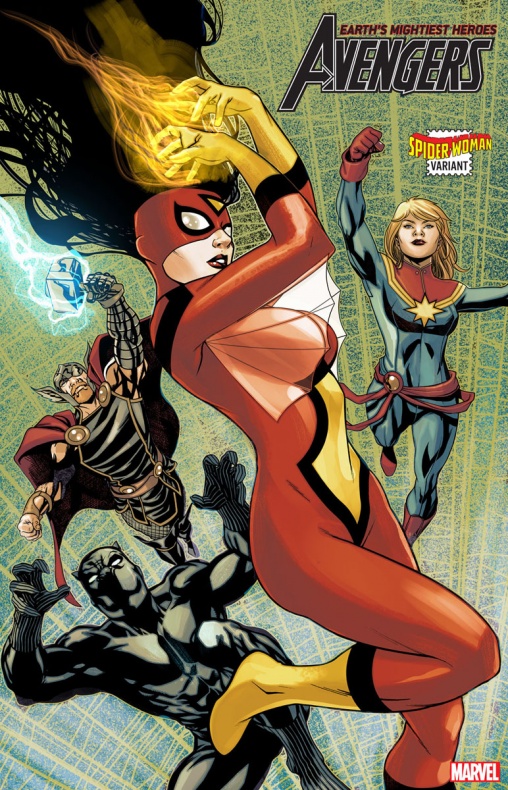 Spider-Woman invade las portadas variantes de Marvel 3 Marvel, Spider-Woman