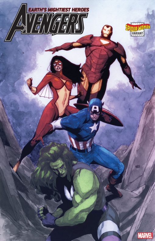 Spider-Woman invade las portadas variantes de Marvel 4 Marvel, Spider-Woman