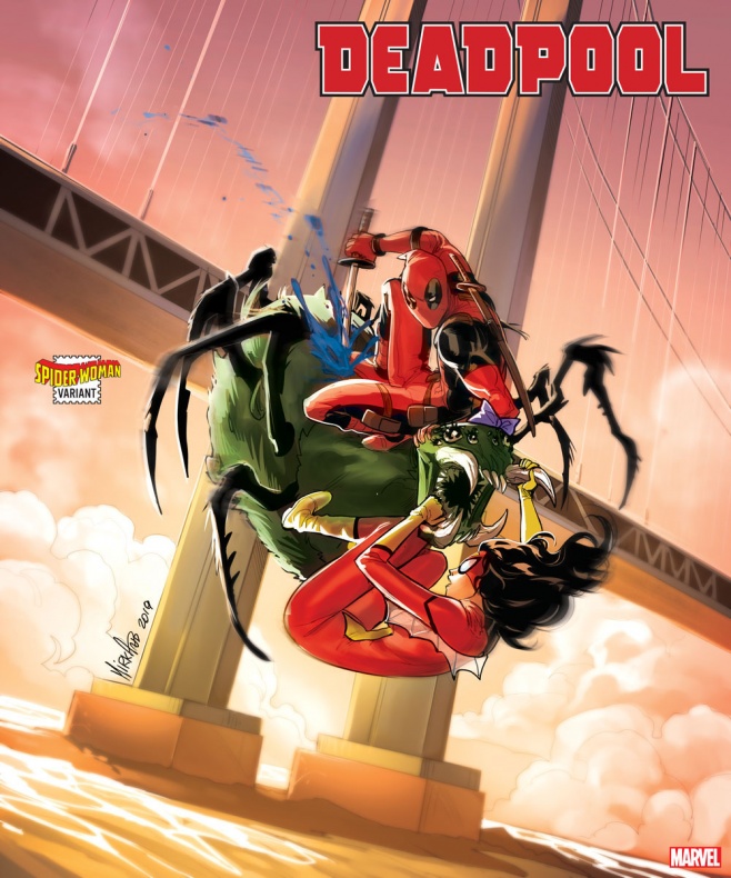 Spider-Woman invade las portadas variantes de Marvel 5 Marvel, Spider-Woman