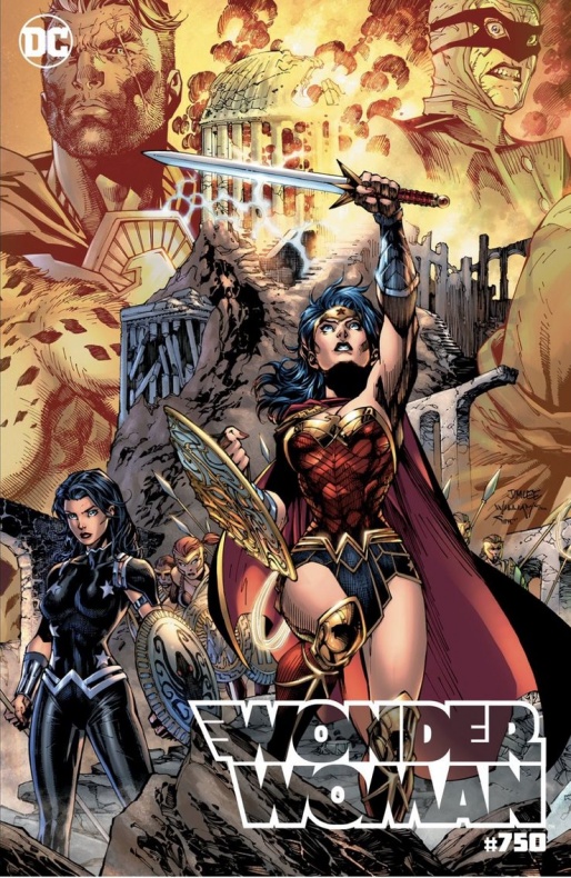 Nueva y espectacular portada de Jim Lee para Wonder Woman #750 3 #750, DC, Jim Lee, Wonder Woman