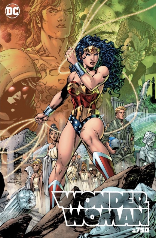 Nueva y espectacular portada de Jim Lee para Wonder Woman #750 4 #750, DC, Jim Lee, Wonder Woman