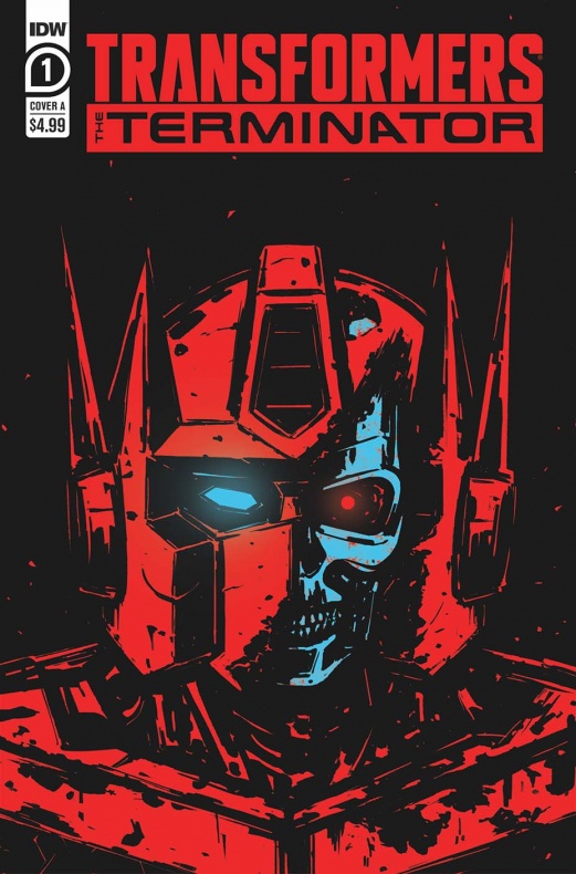 Transformers vs The Terminator enfrentará a las conocidas maquinas en un cómic 3 Transformers-Terminator cover