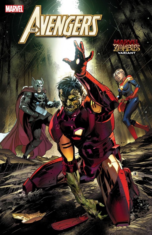 Los héroes se convierten en zombis para las portadas de Marvel Zombies:  Resurrection