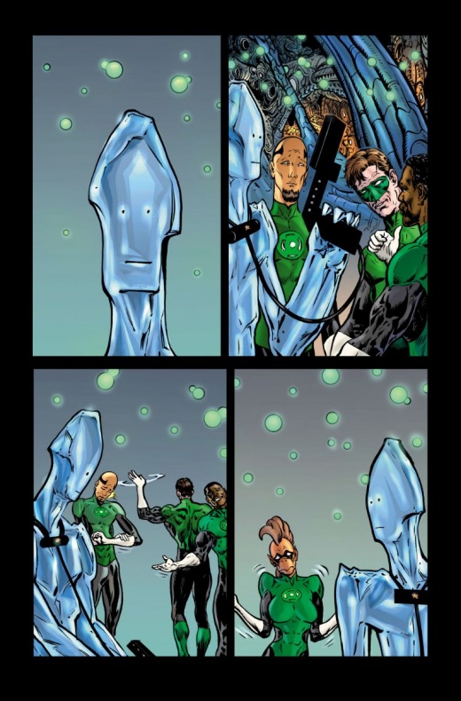 Hal Jordan busca jóvenes Guardianes en el comienzo de su nueva temporada 4 Green Lantern, Hal Jordan, Liam Sharp, Steve Oliff