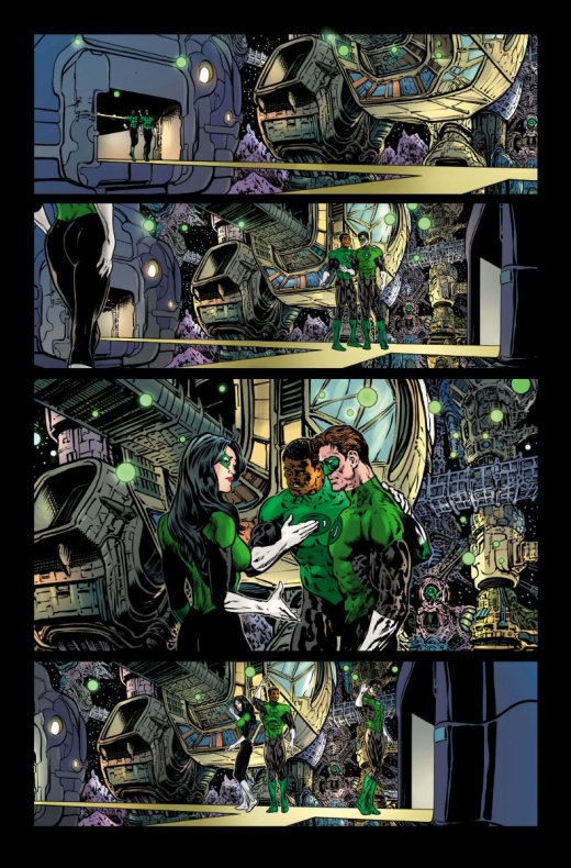 Hal Jordan busca jóvenes Guardianes en el comienzo de su nueva temporada 5 Green Lantern, Hal Jordan, Liam Sharp, Steve Oliff