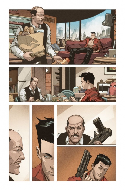 Alfred Pennyworth, Batfamilia, Batgirl, Batman, Penniworth RIP, Red Hood, Robin