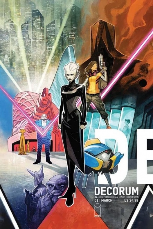 Llegan las primeras imágenes de Decorum, la nueva serie de Hickman