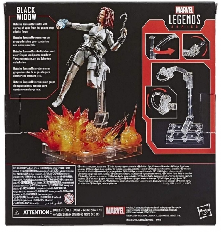 Marvel revela nuevas figuras basadas en la película de Viuda Negra