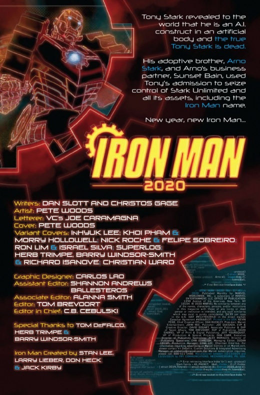 Marvel presenta al nuevo Iron Man que luchará contra la rebelión robótica