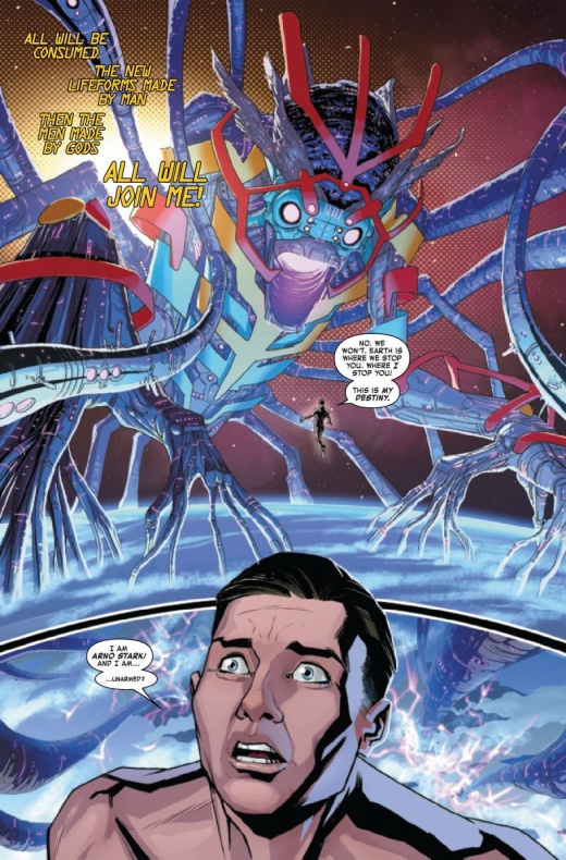 Marvel presenta al nuevo Iron Man que luchará contra la rebelión robótica