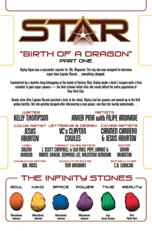 Primer vistazo a Star, la nueva serie protagonizada por una gema del infinito 3 Kelly Thompson, Marvel Comics, Star