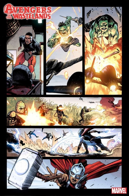 Avengers of the Wastelands, Marvel Comics