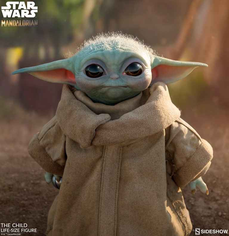 Sideshow Collectibles anuncia un Baby Yoda a tamaño real y su web se colapsa