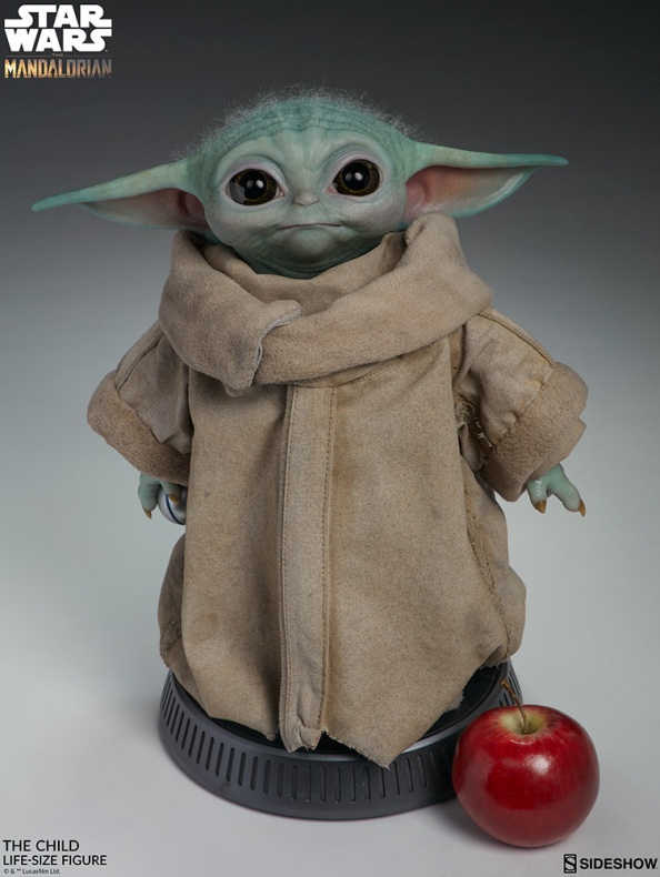 Sideshow Collectibles anuncia un Baby Yoda a tamaño real y su web se colapsa